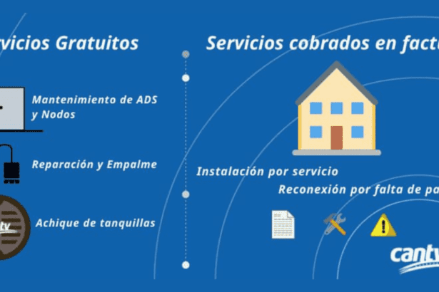 Cantv informa cuales servicios de mantenimiento de la empresa son gratuitos