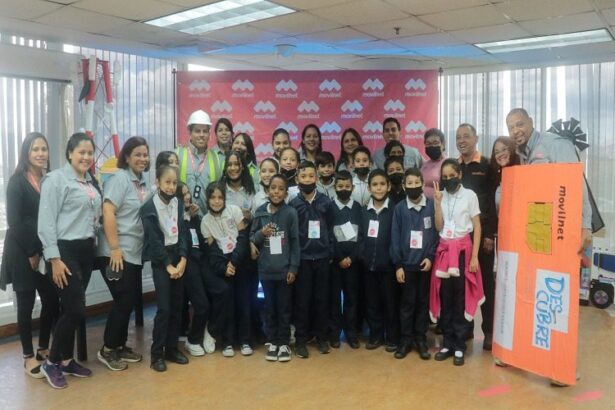 Movilnet recibió a niños y niñas en el marco del Programa Semilleros Científicos