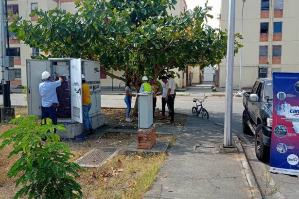 Cantv optimiza servicios a familias de urbanismo Ezequiel Zamora en Cojedes