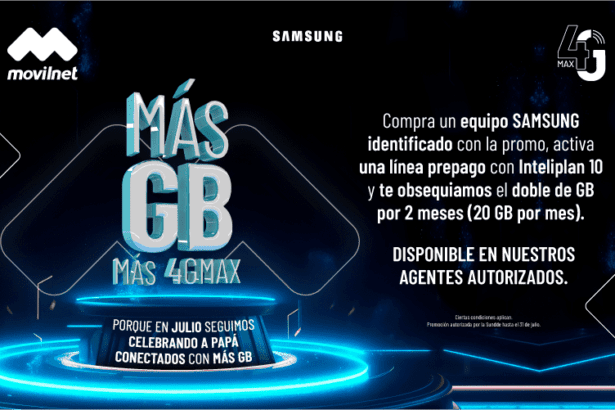 Movilnet y Samsung extienden la promo para Papá durante julio