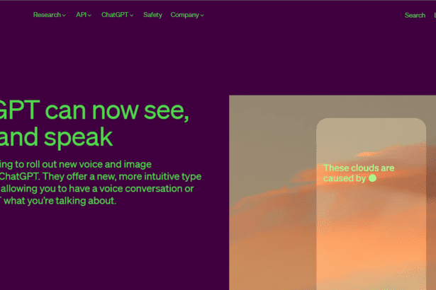 ChatGPT se actualiza: Ahora puede hablar y ver