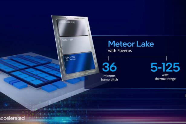 Intel lanza "Meteor Lake" un nuevo chip que puede ejecutar IA generativa sin servidores
