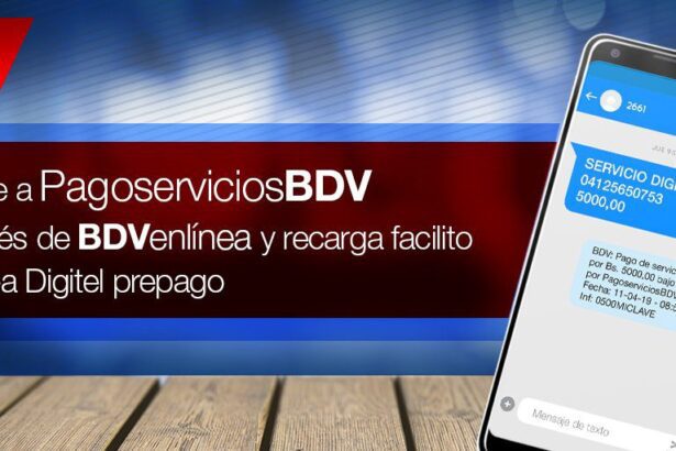 recargar saldo via sms banco de venezuela
